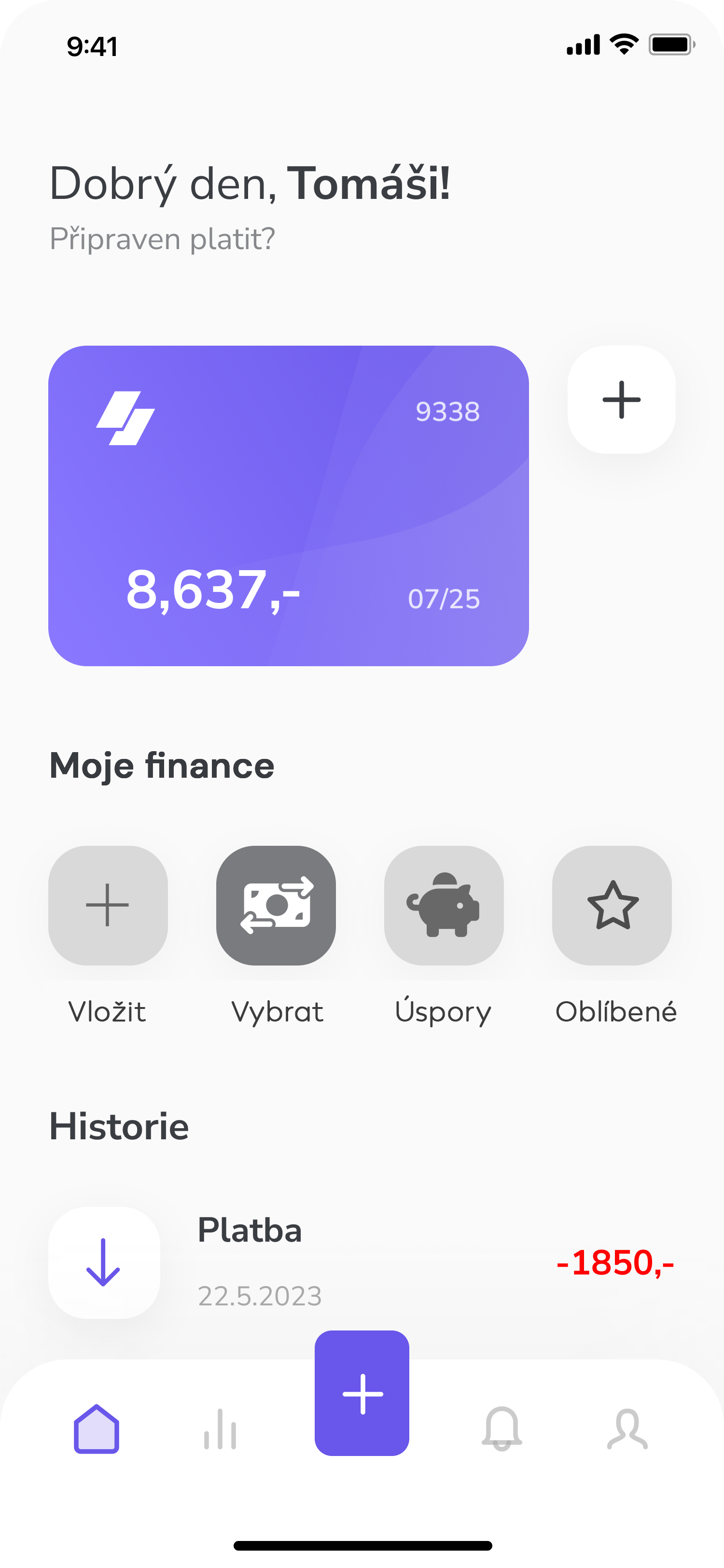 Mobilní aplikace Rychlé Peněženky